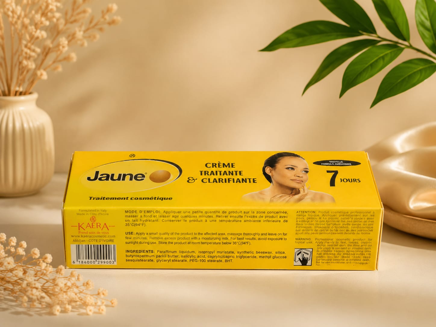 Yellow 7 Jours Cosmetic Cream – Nourishing Daily Skin Care
