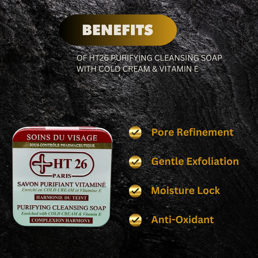 HT26 Cleansing Soap with Cold Cream & Vitamin E 150g