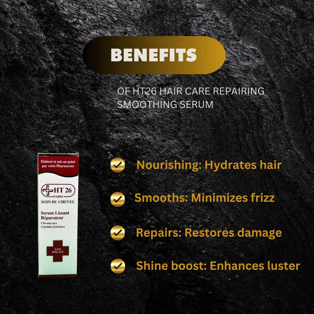 HT26 Hair Care Smoothing Serum 100ml – Soft & Silky Finish