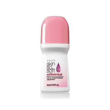 Avon Skin So Soft Soft & Sensual Roll-On Deodorant 2.6 oz Avon