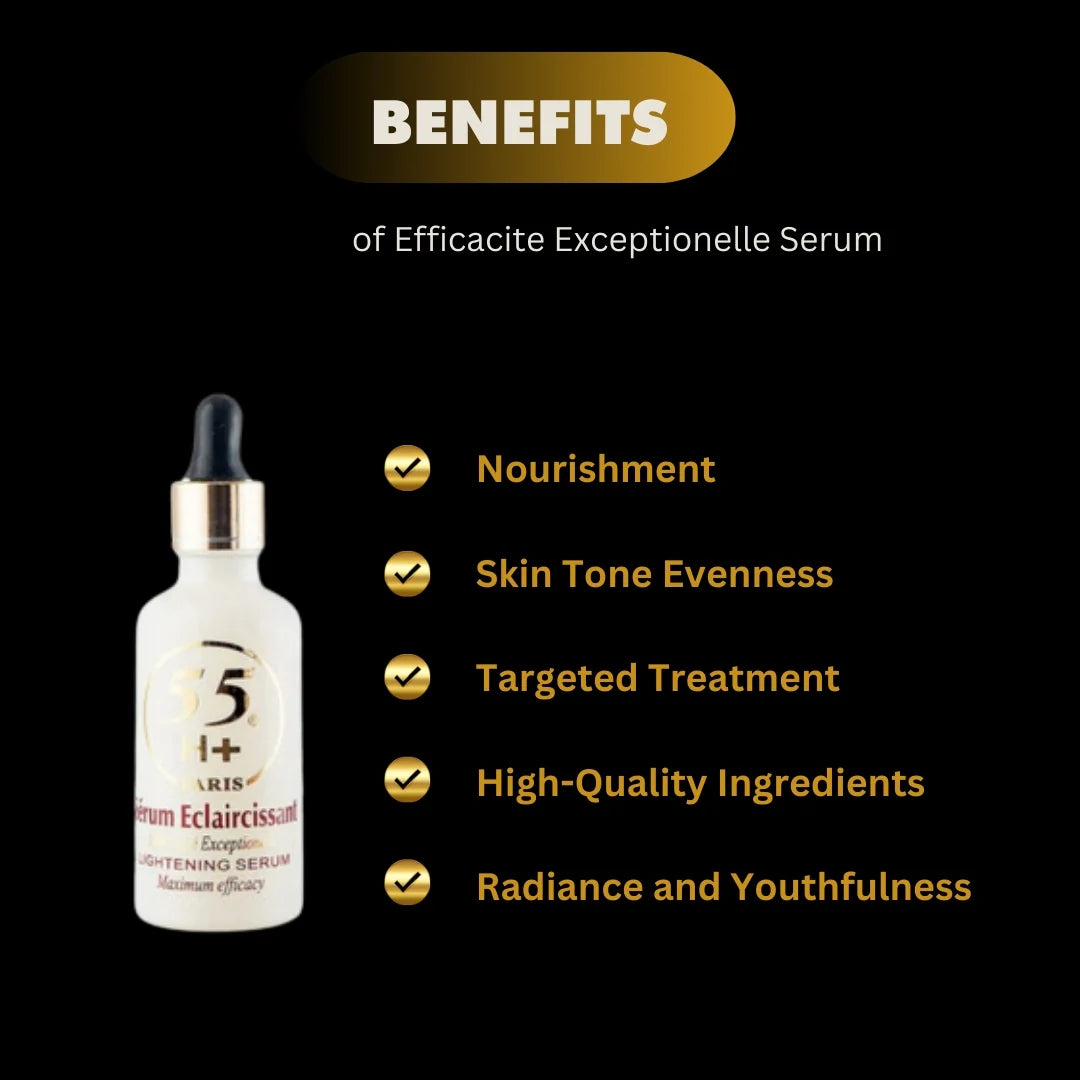 55H+ Paris Efficacite Exceptionelle Serum 1.66 oz