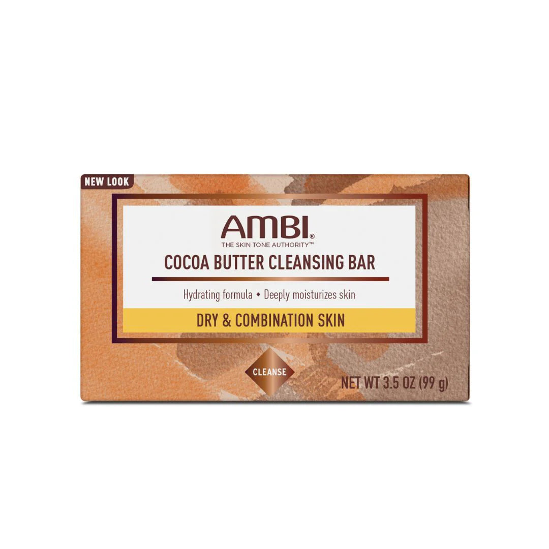 Ambi Cocoa Butter Cleansing Bar for Dry & Combination Skin Ambi
