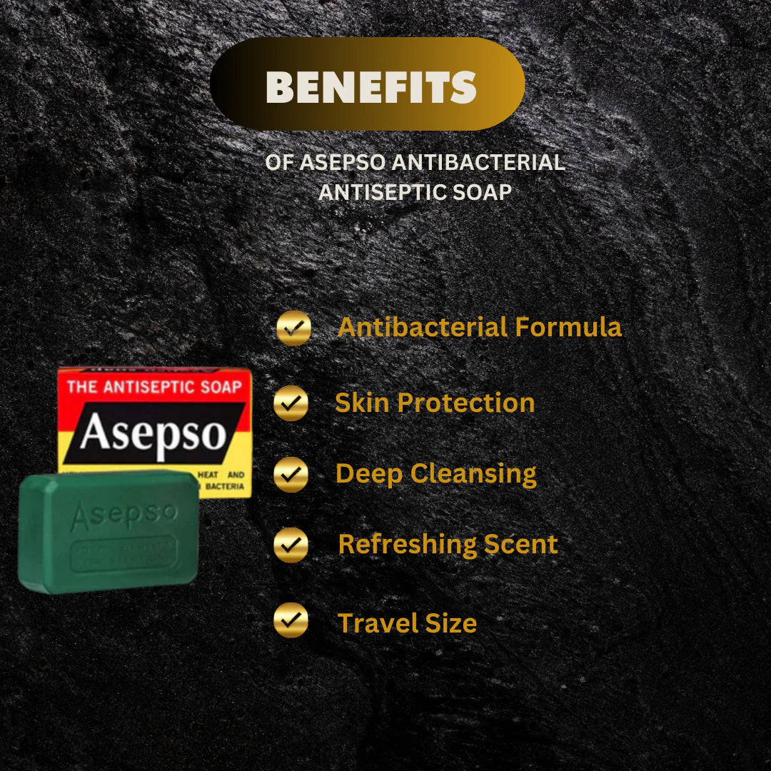 Asepso Soap 2.8oz Asepso