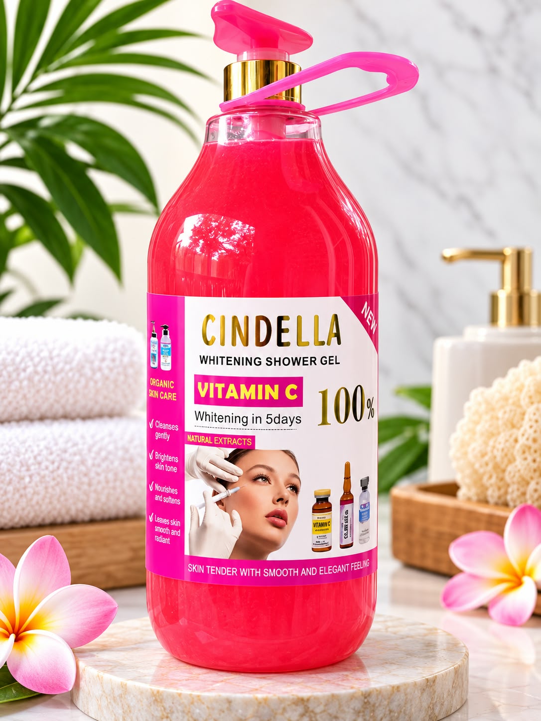 CINDELLA Vitamin C Natural Extracts Shower Gel