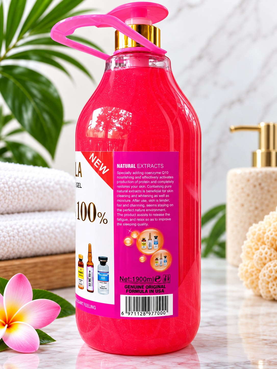 CINDELLA Vitamin C Natural Extracts Shower Gel