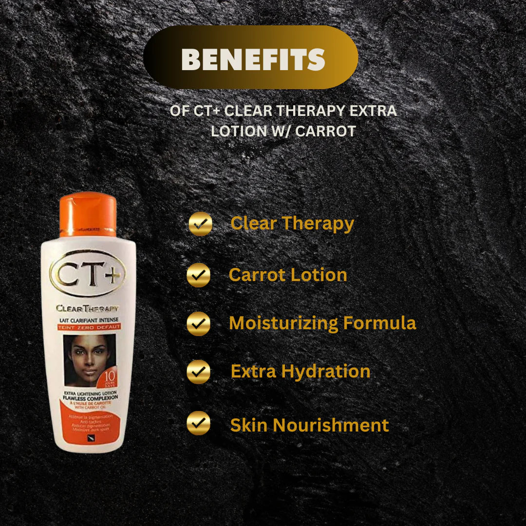 CT+ Extra Lotion with Carrot Oil 250ml