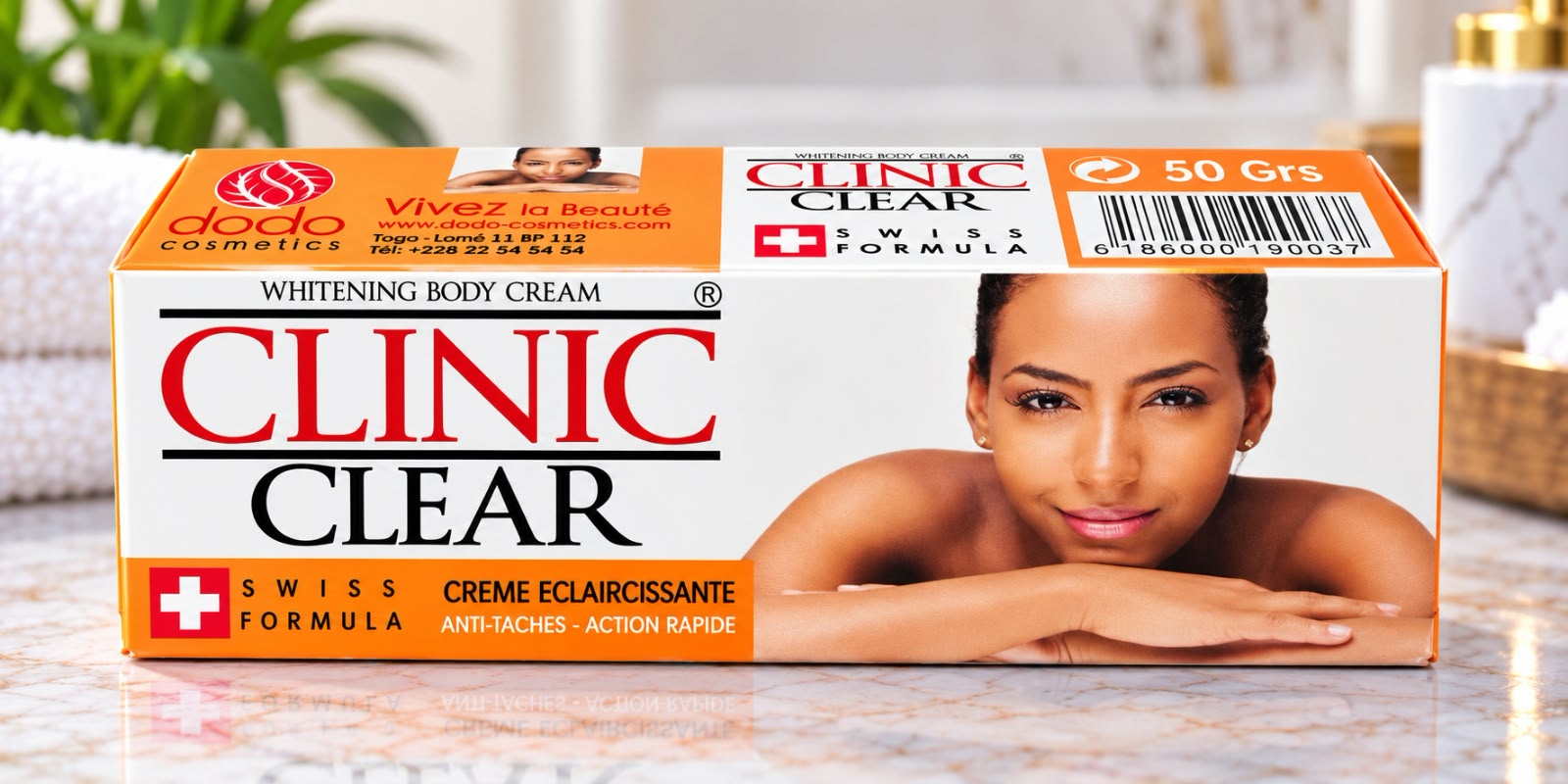 Clinic Clear Daily Body Cream Tube 50g