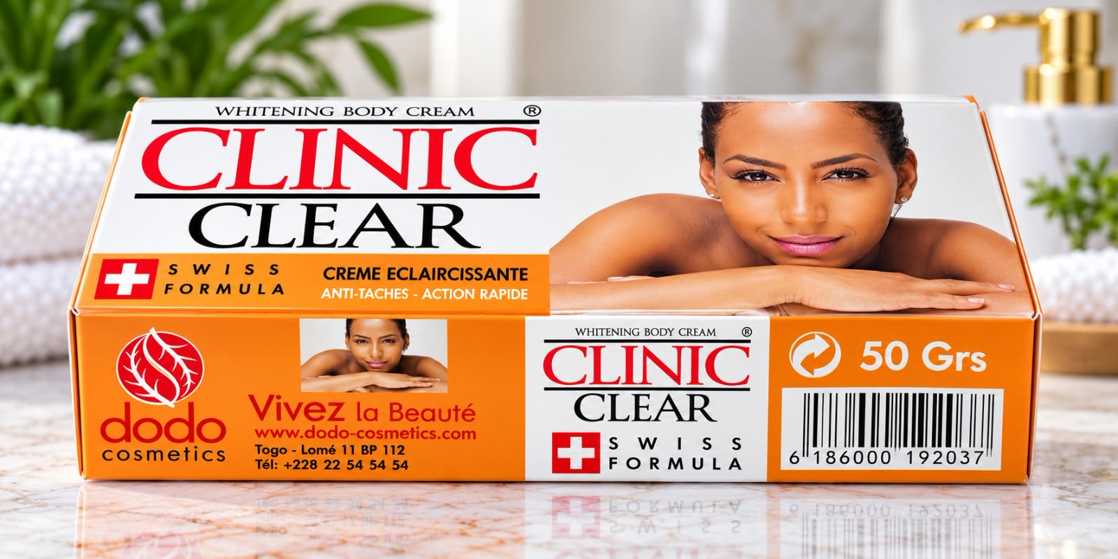 Clinic Clear Daily Body Cream Tube 50g