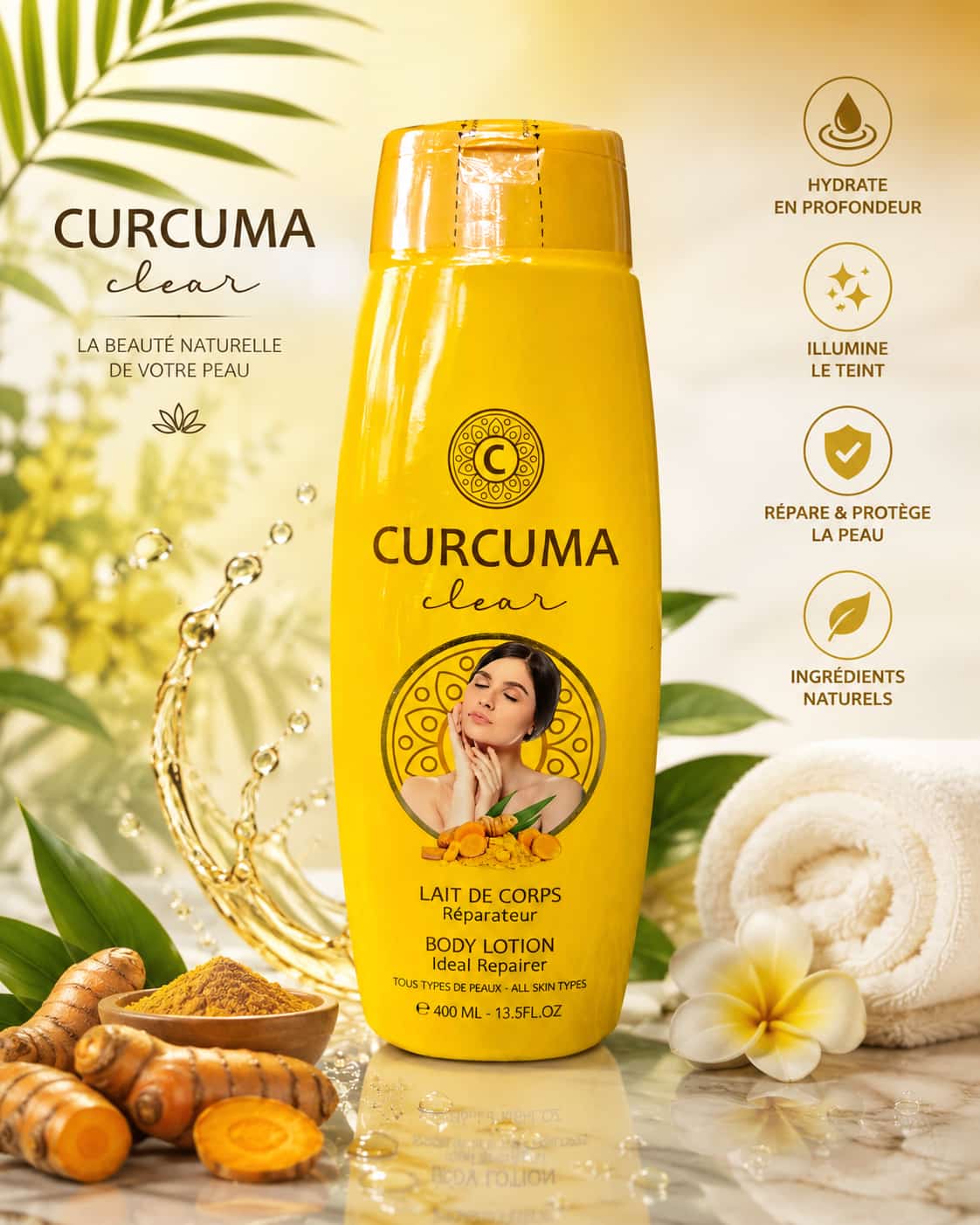 Curcuma Clear Body Lotion 400ml