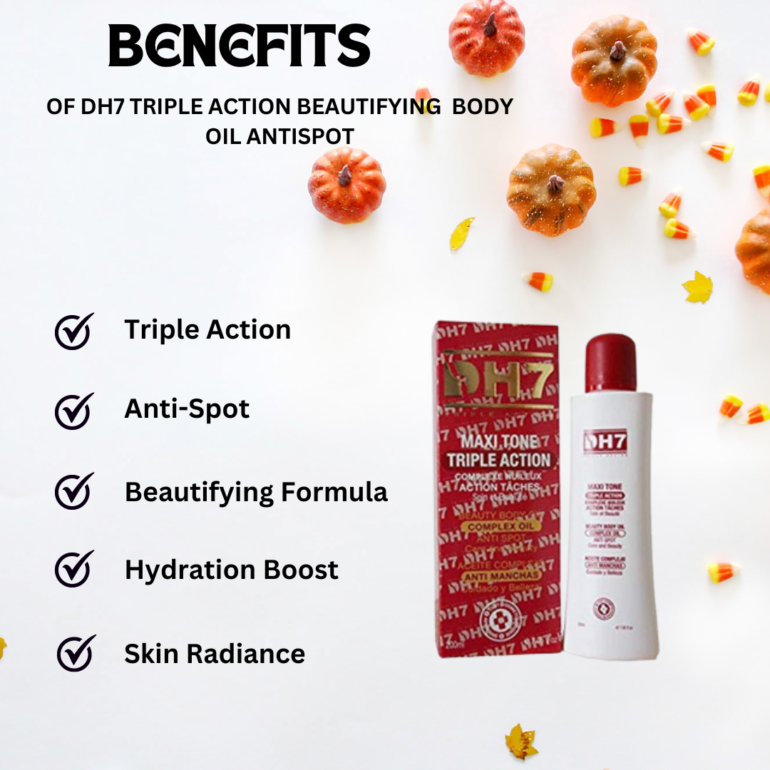 DH7 Triple Action Beautifying  Body Oil AntiSpot 200 ml