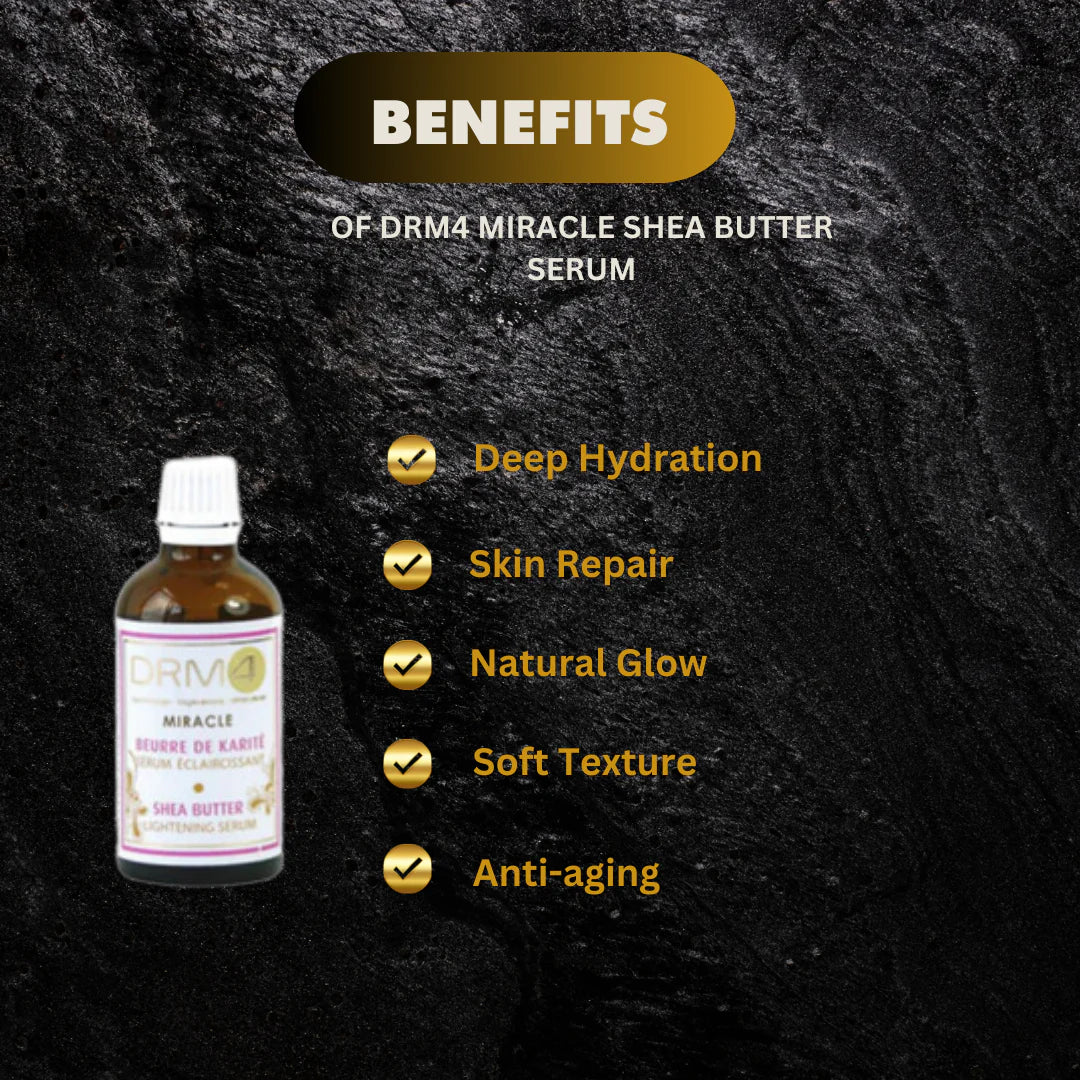 DRM4 Miracle Shea Butter Nourishing Serum 1.66oz DRM4