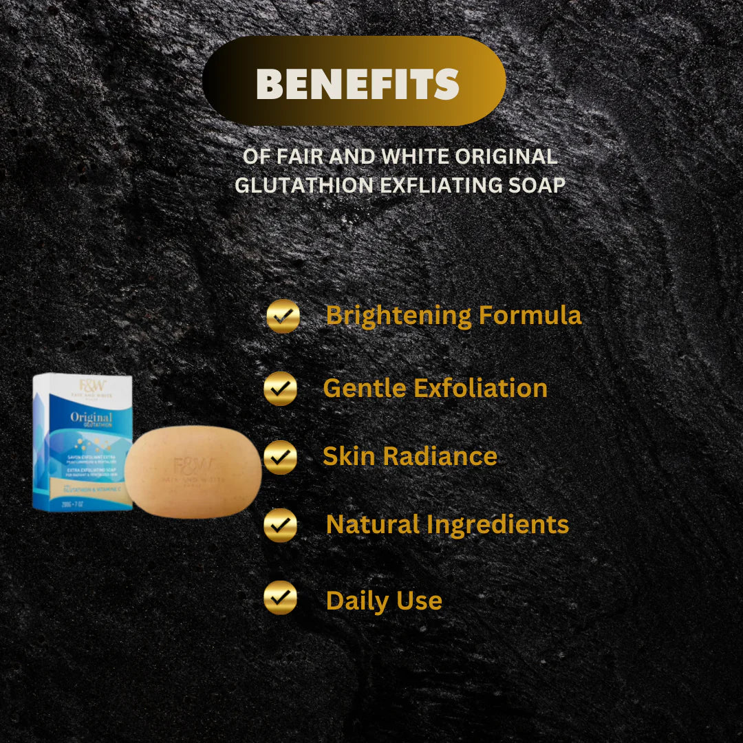 Fair & White Original Soap with Vitamin C 200 g Pretty Cosmetics LLC.
