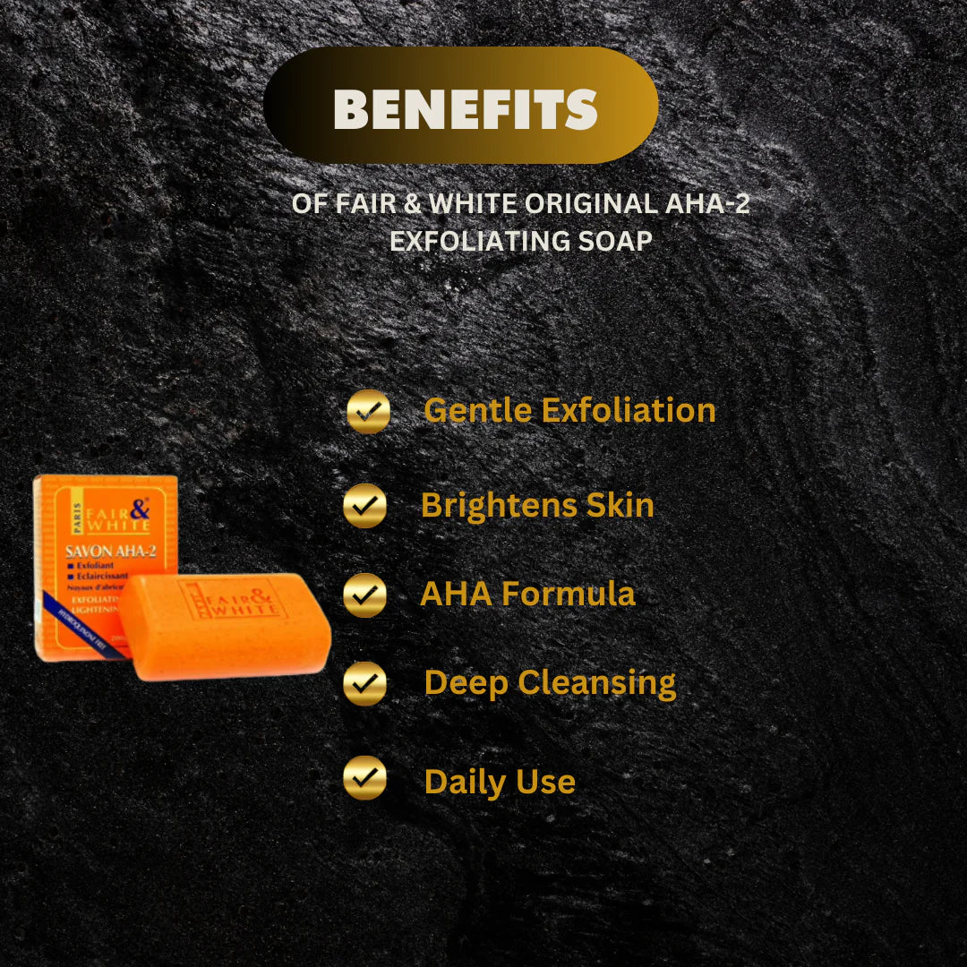 Fair & White Original AHA-2 Exfoliating Soap 7 oz