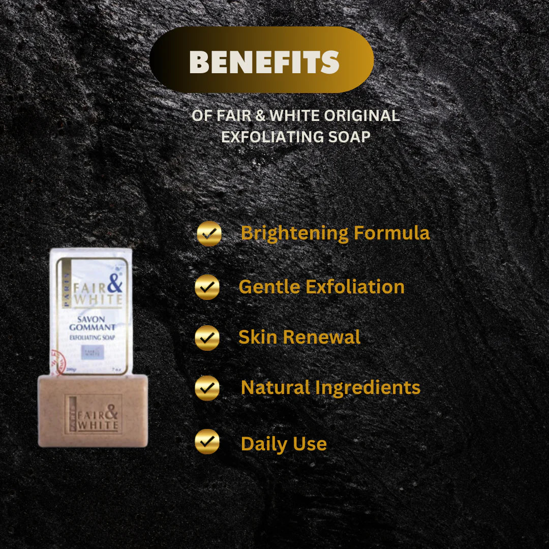 Fair & White Original Exfoliating Soap 7 oz