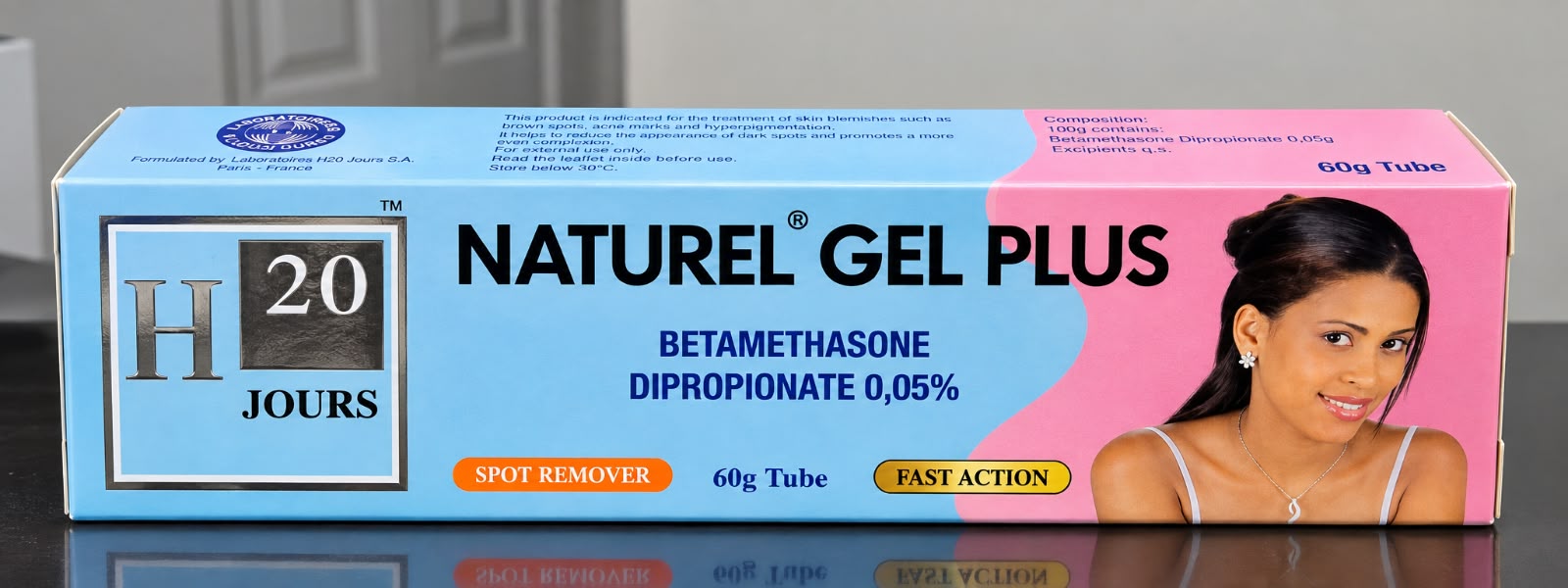 H20 JOURS Naturel Gel Plus 60g – Hydrating Skin Care Gel