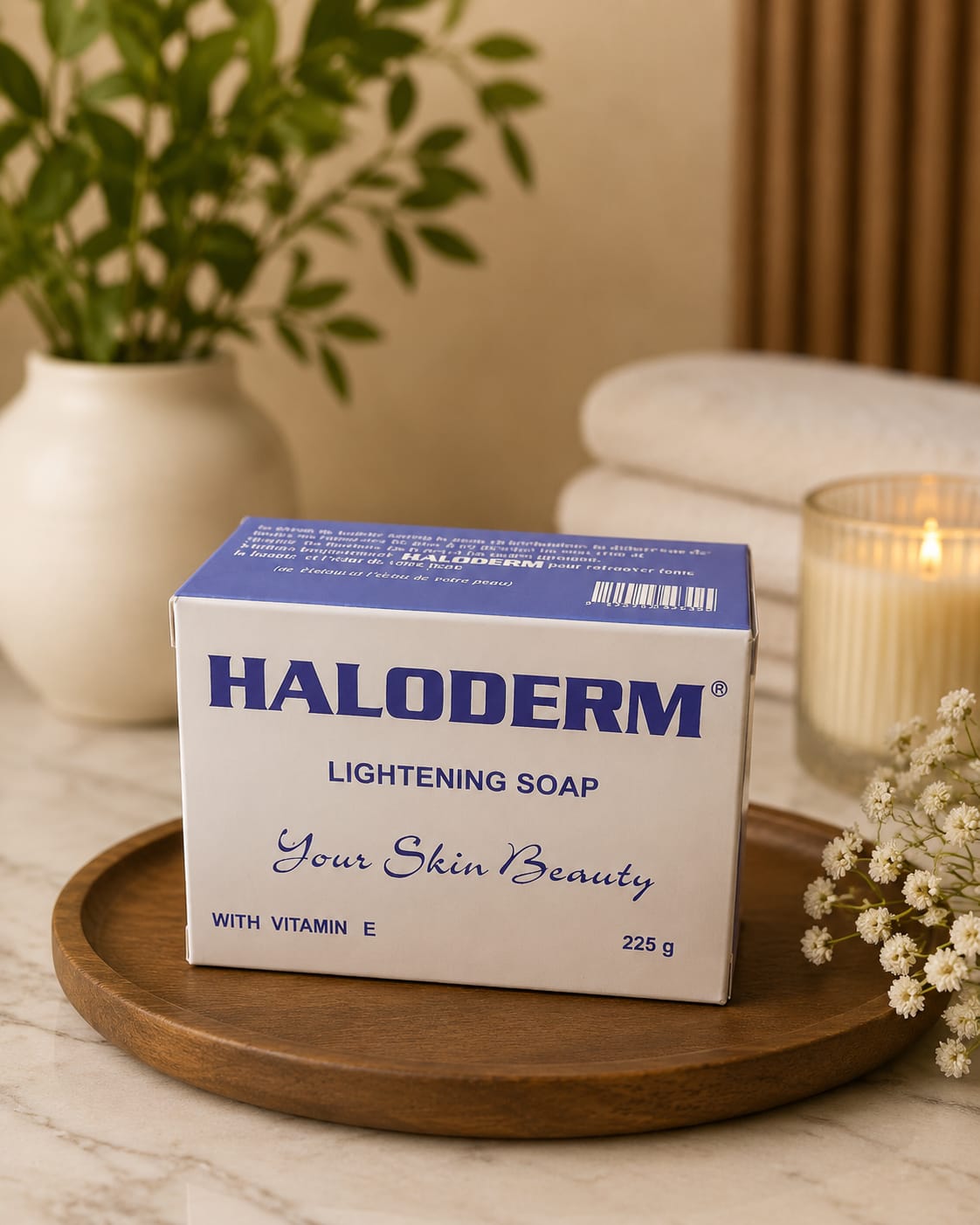 Haloderm Beauty Soap 8 oz
