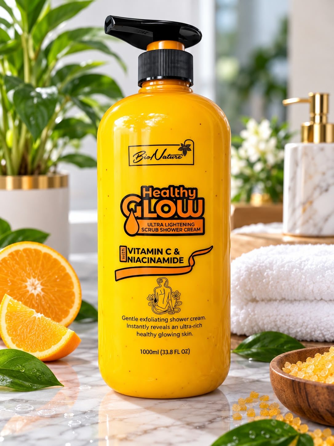 Healthy Glow Vitamin C & Niacinamide Body Milk and Shower Cream