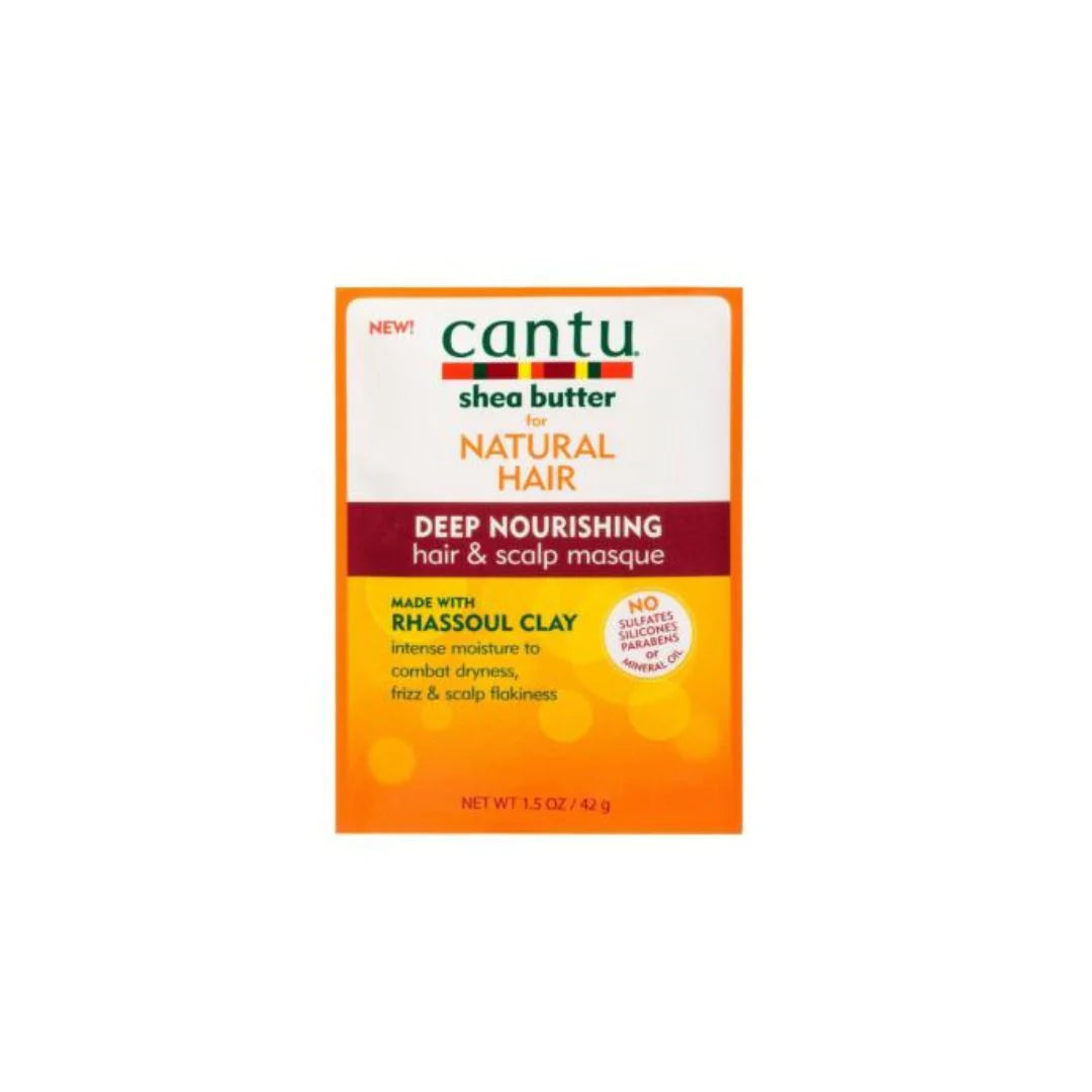 Cantu Shea Butter Rhassoul Clay Nourishing Masque Packet 1.5oz Cantu