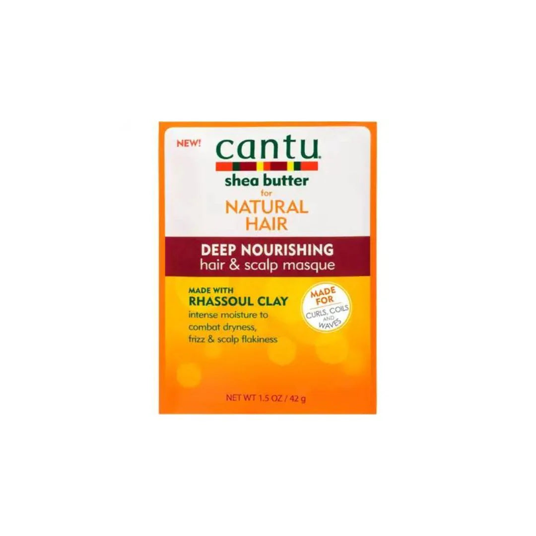 Cantu Shea Butter Rhassoul Clay Nourishing Masque Packet 1.5oz Cantu