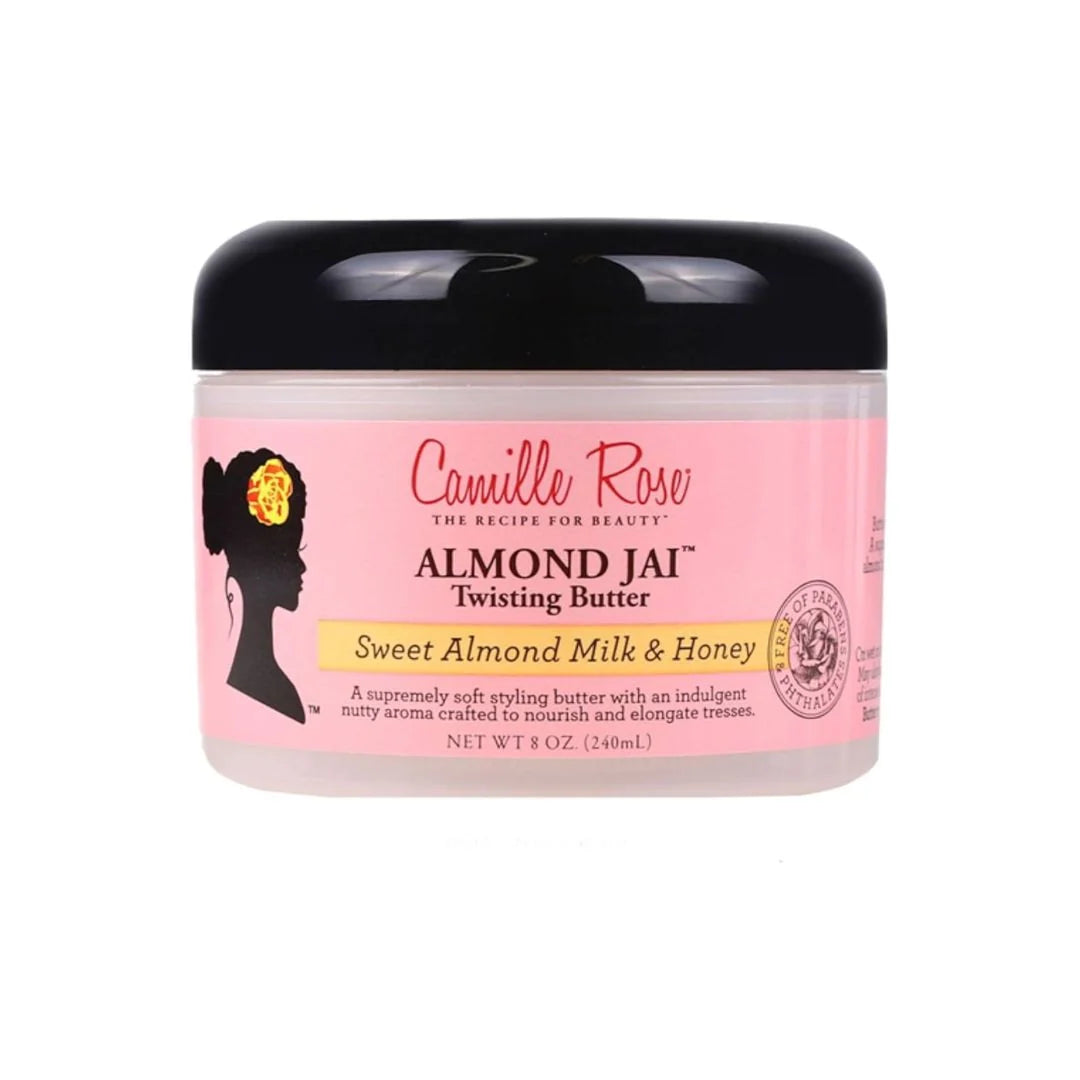 Camille Rose Almond Jai Twisting Butter – 8 oz / 240 ml