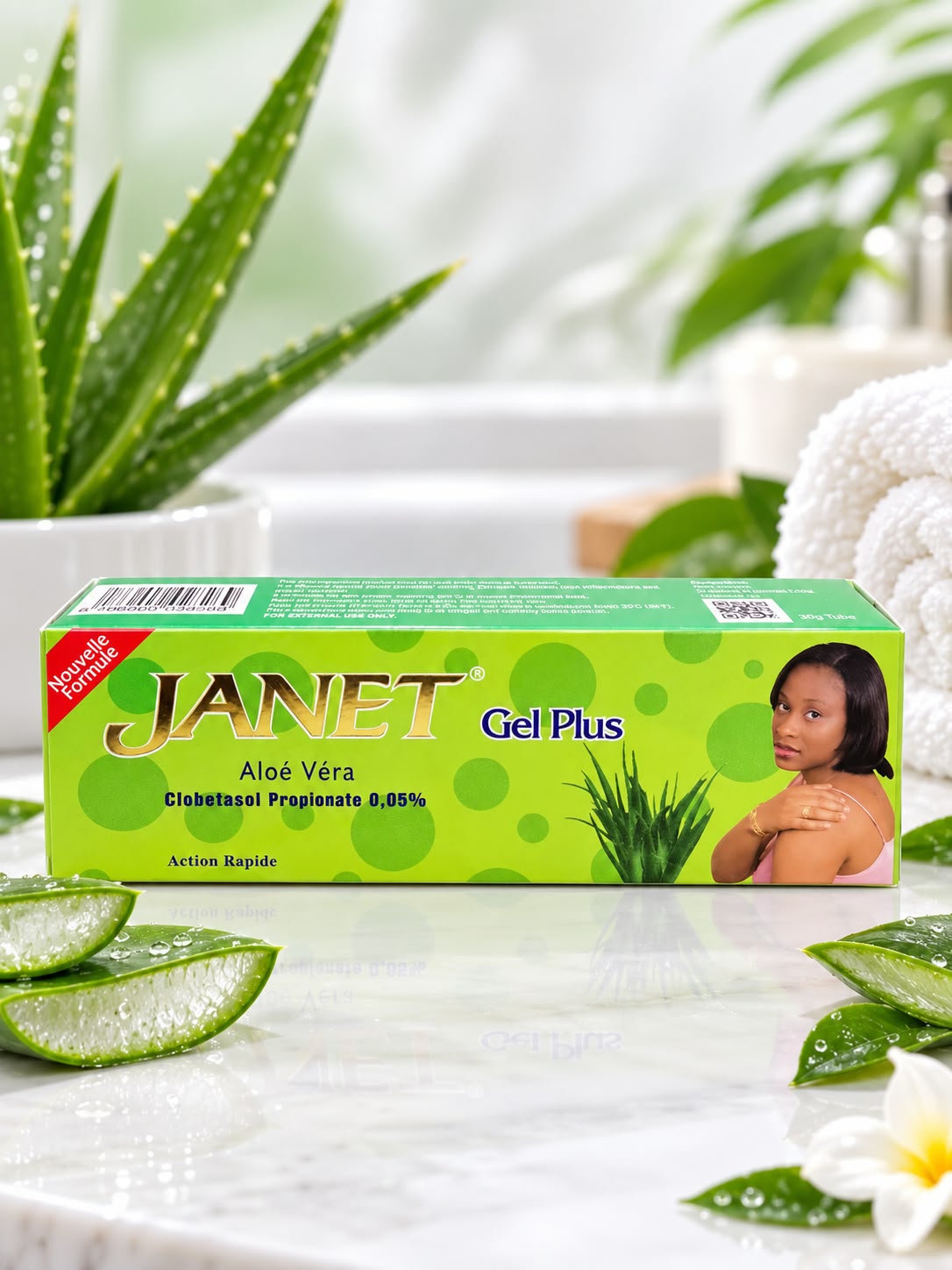 Janet Aloe Vera Gel Plus Fast Action 30g