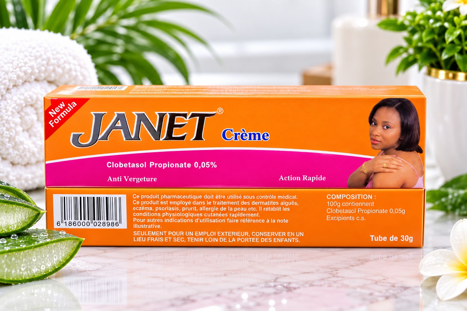 Janet Cream 30g – Nourishing Daily Face Cream