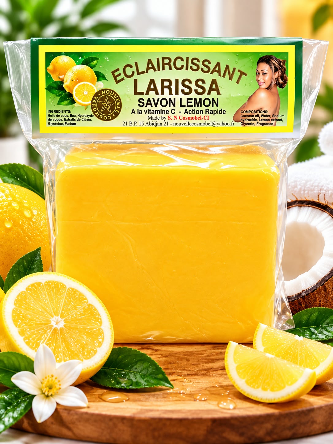 Larissa Lemon Soap 225 g