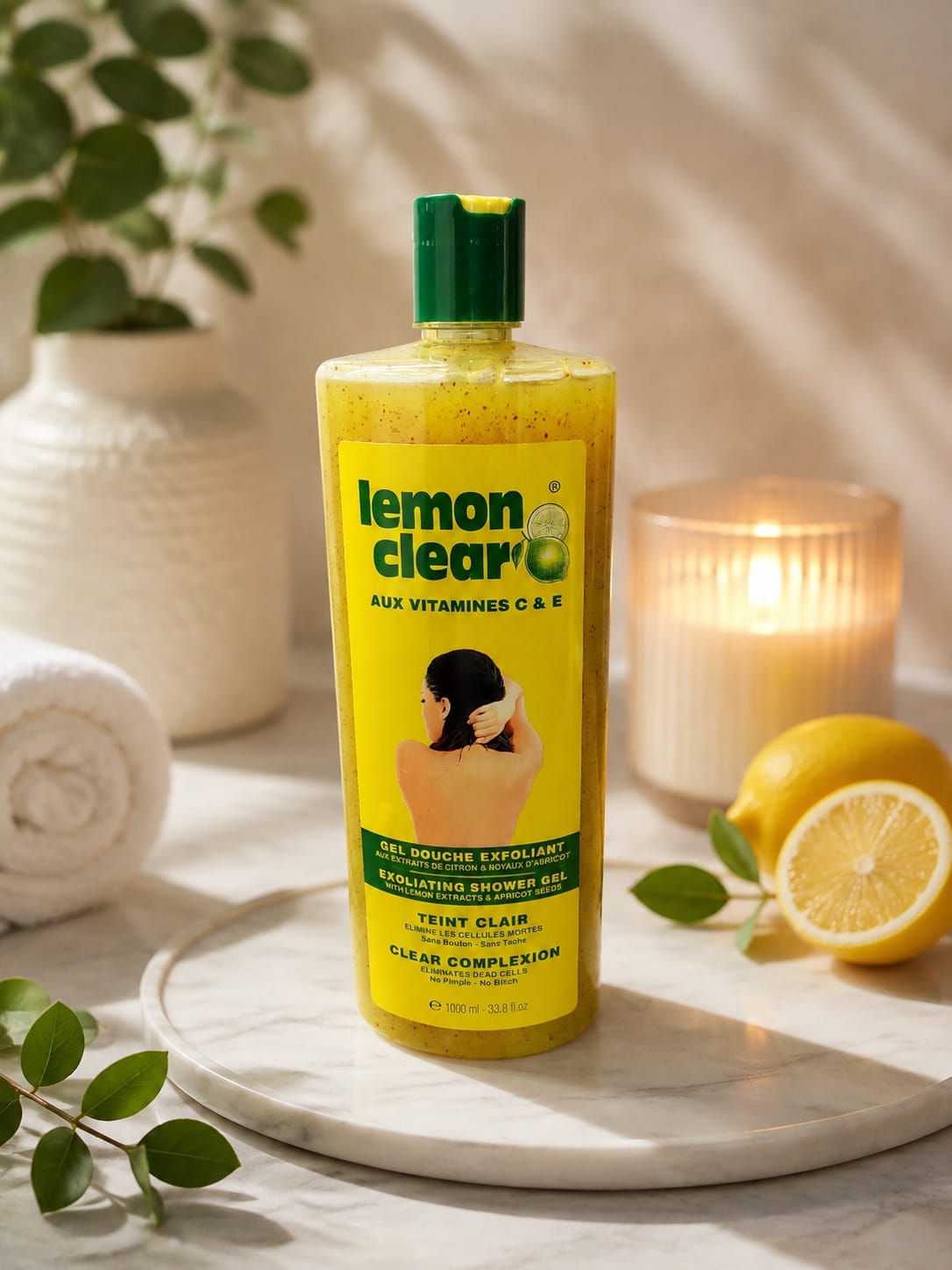 Lemon Clear Shower Gel 1000ml