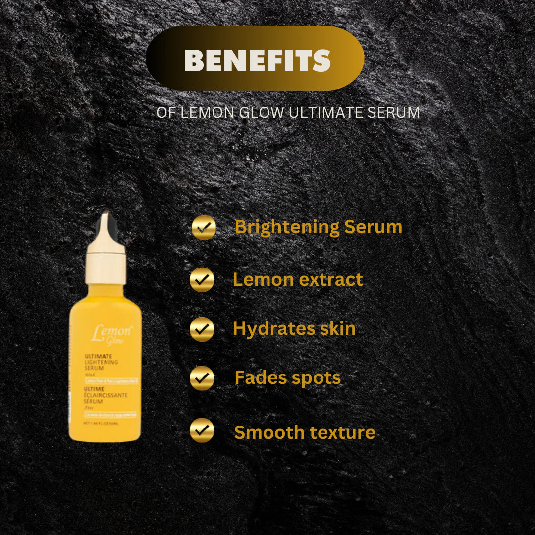 Lemon Glow Ultimate Serum 1.66 oz / 50 ml Lemon Glow