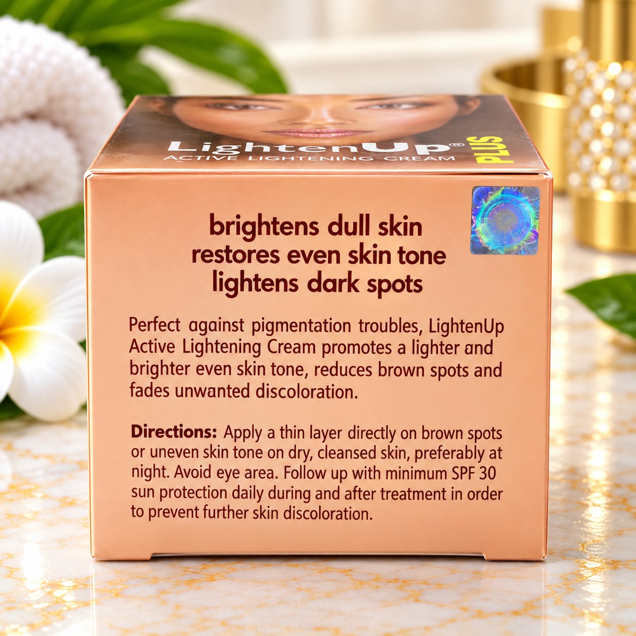 Lighten Up Plus Active Cream – 100ml
