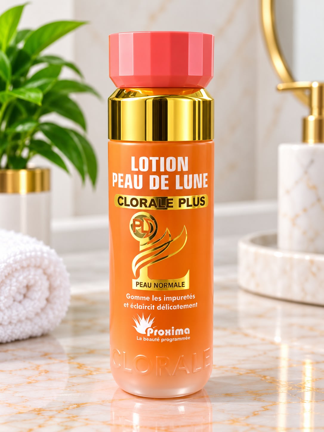 Lotion Peau De Lune Florale Plus Beauty Action Face Toner Cleanser – 100ml