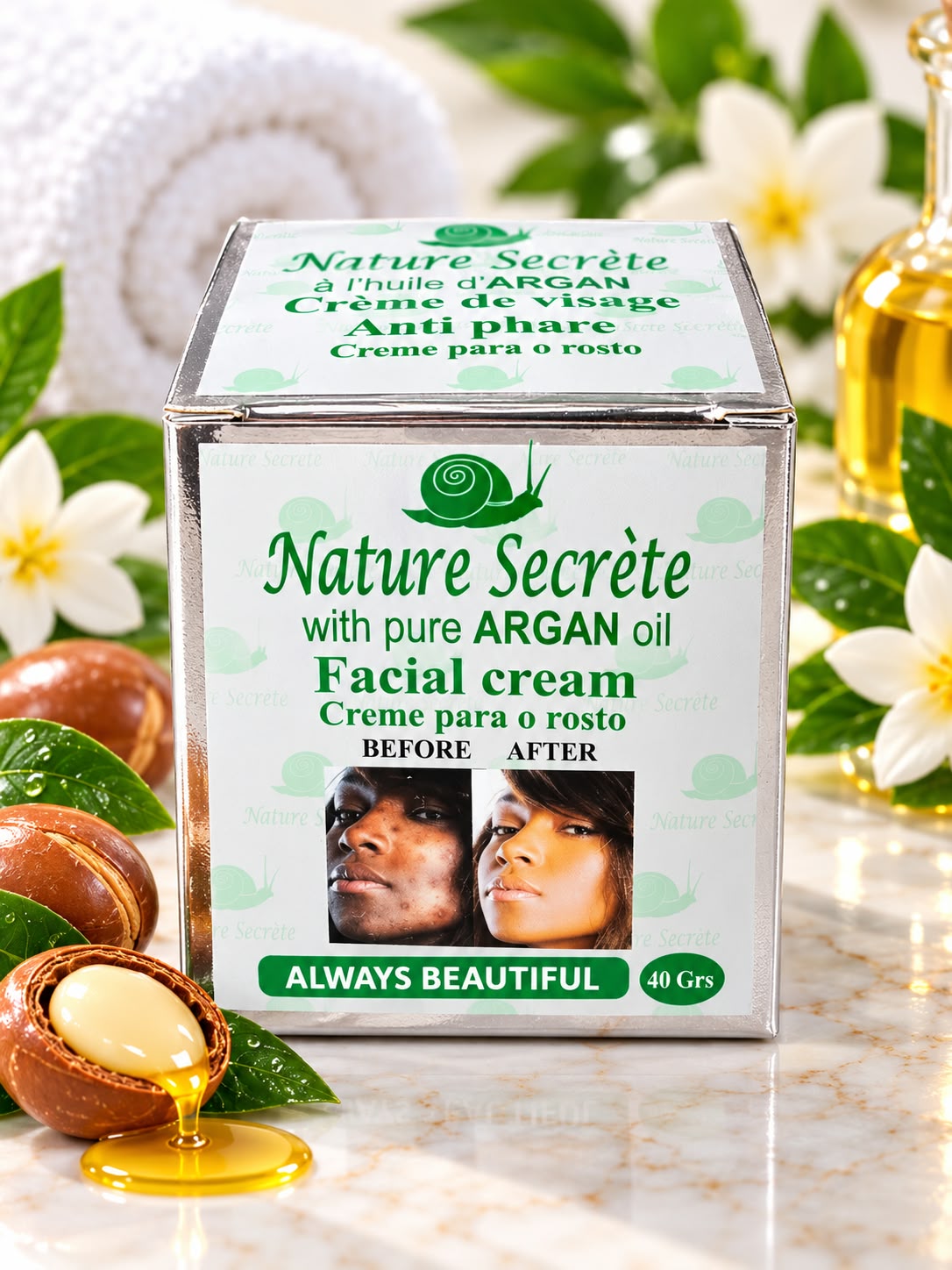 Nature Secrete Facial Cream with Argan Oil 40g