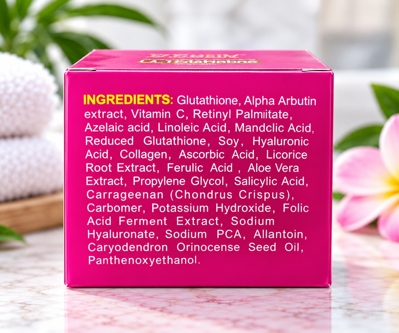 O’Carly La Tchadienne Face Cream with Glutathione & Vitamin C 50g