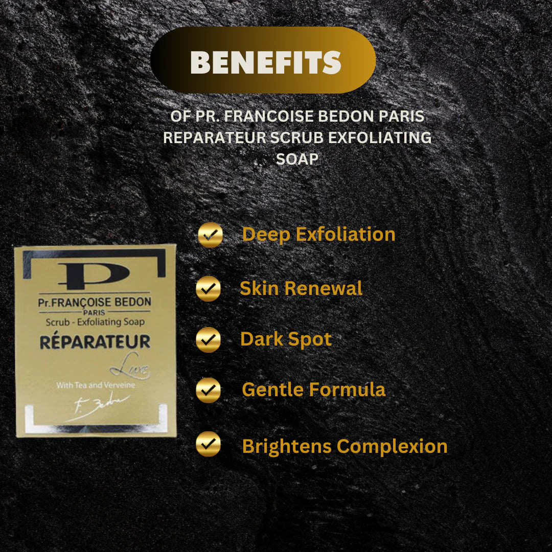 Pr. Francoise Bedon Paris Scrub Soap 7 oz / 200 g Pr.Francoise Bedon