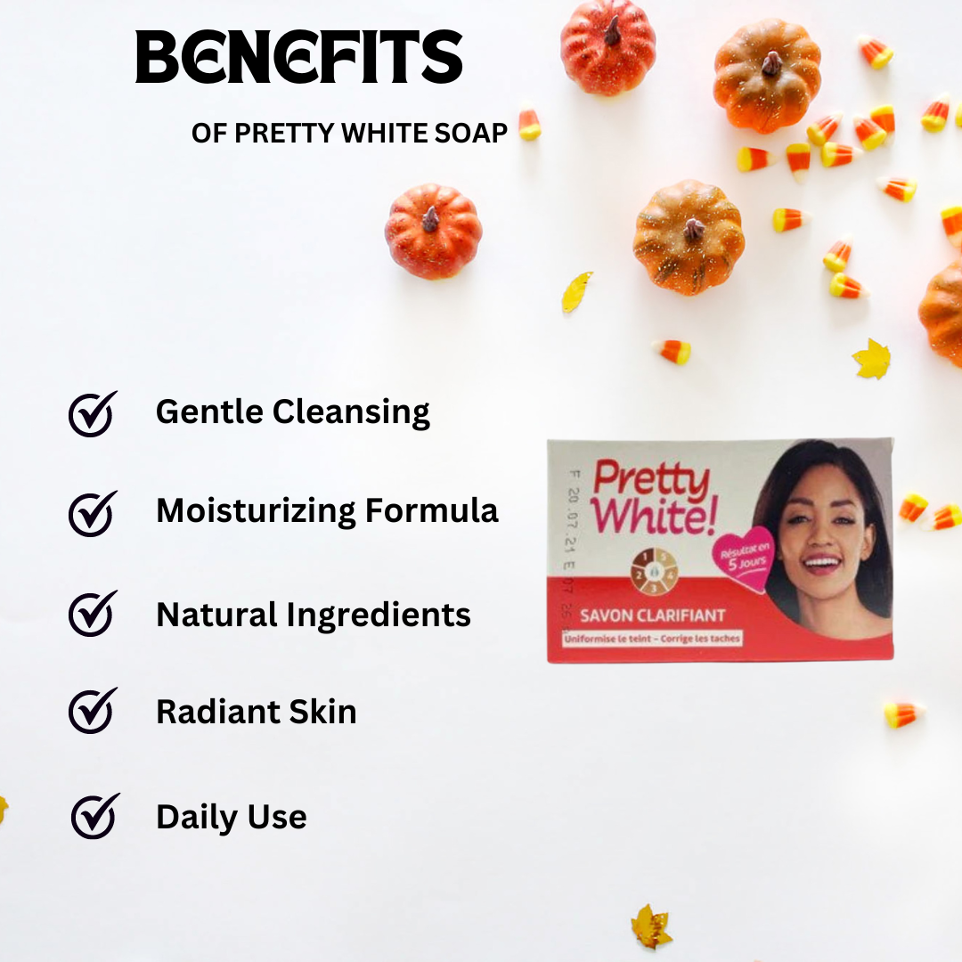 Pretty White Soap 180 G