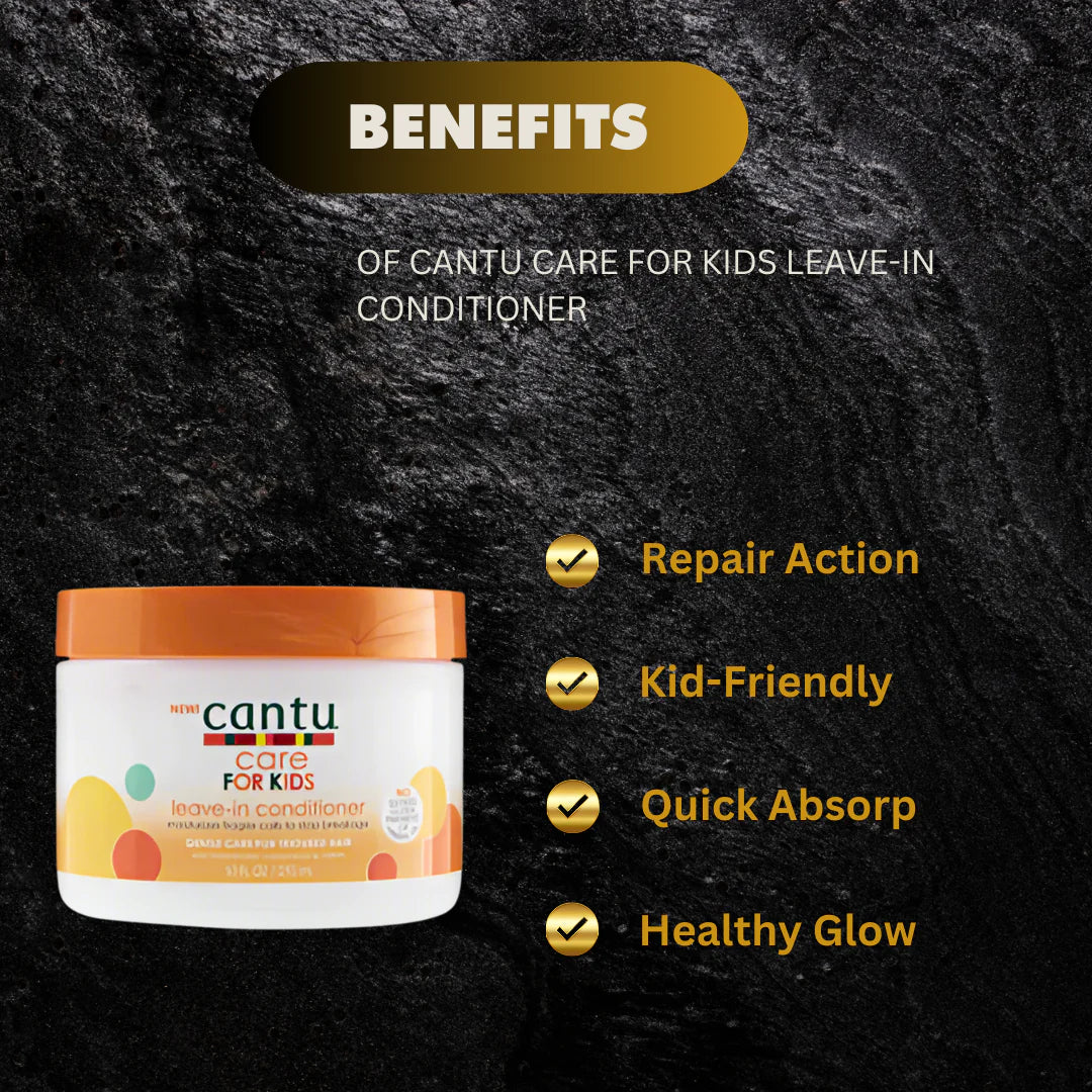 Cantu Care For Kids Leave-In Conditioner 10 oz Cantu
