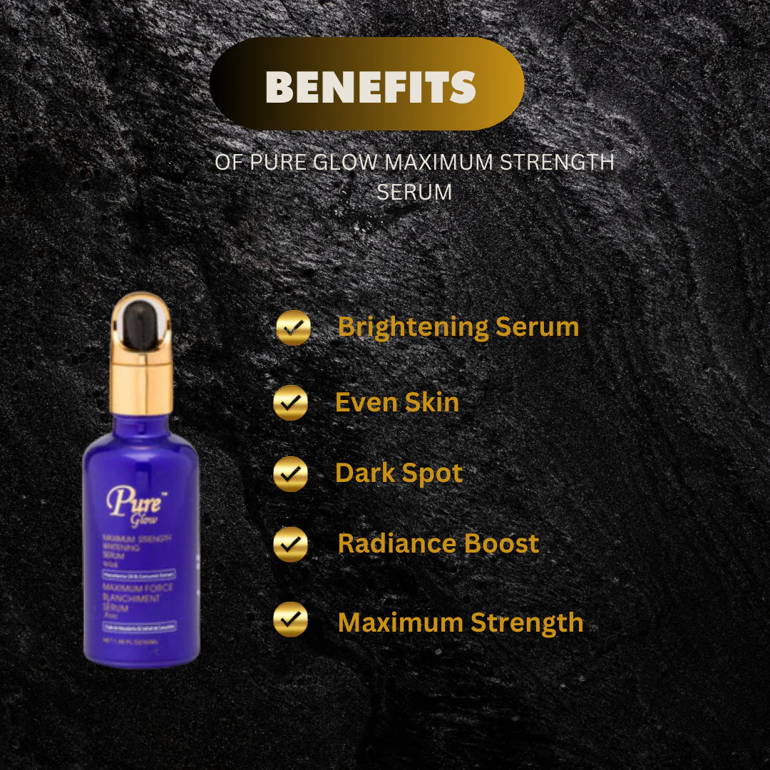 Pure Glow Maximum Strength Serum 1.66 oz Pure Glow