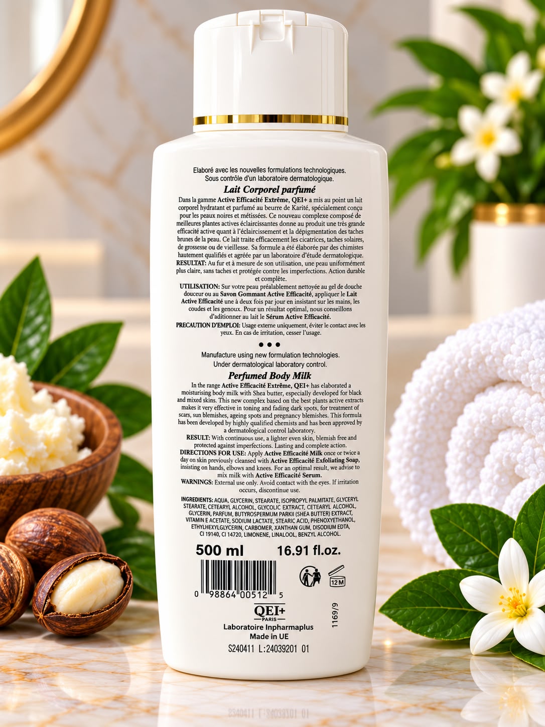 QEI+ Efficacite Extreme Body Lotion 16.8 oz