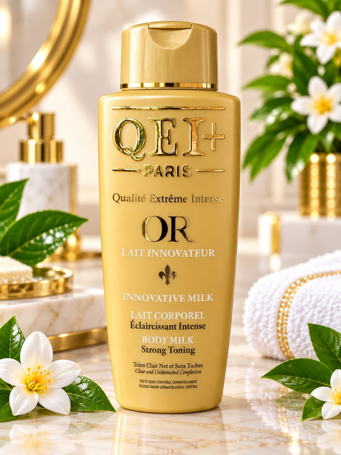 QEI+ Innovative Milk Body Lotion with Orchid Extract 500ml