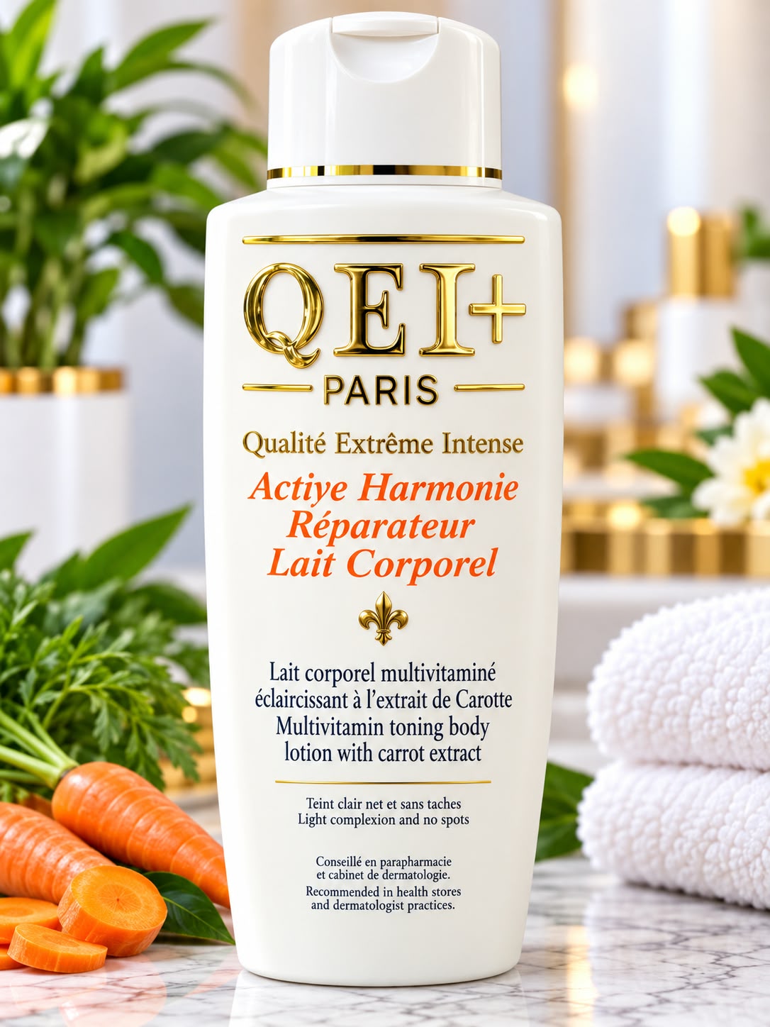 QEI+ Paris Active Harmonie Moisturizing Body Lotion 16.80 oz