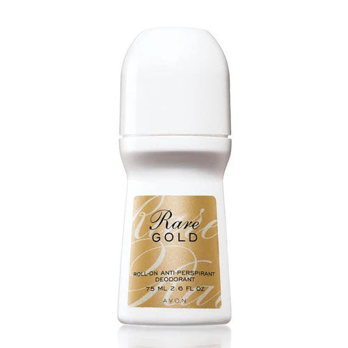 Avon Rare Gold Roll-On Deodorant 2.6 oz Avon