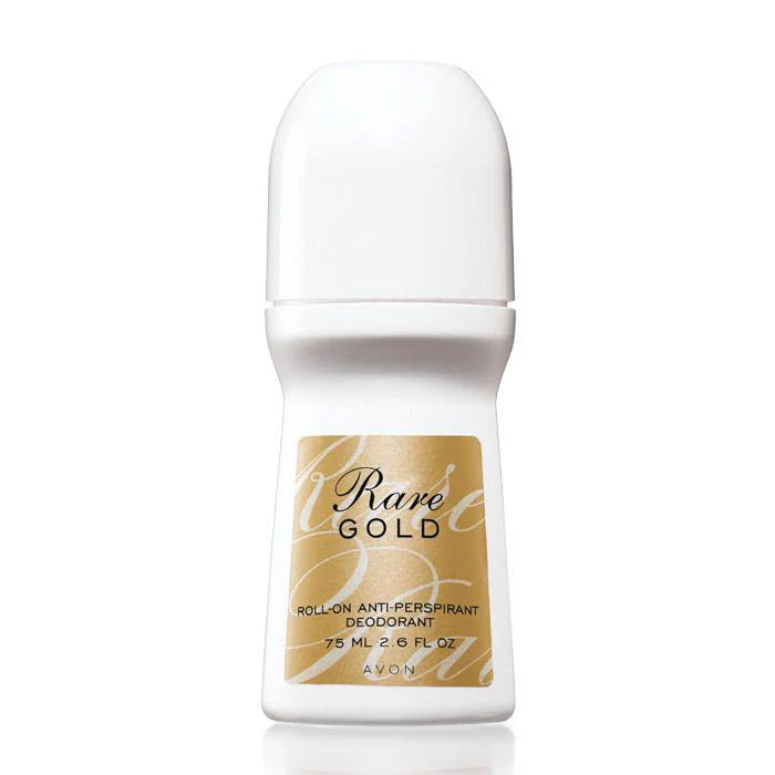 Avon Rare Gold Roll-On Deodorant 2.6 oz Avon