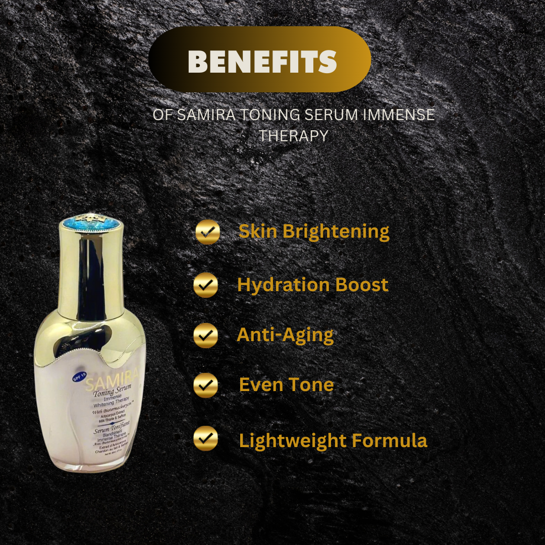 Samira Face & Body Serum 2oz for Smooth, Radiant Skin