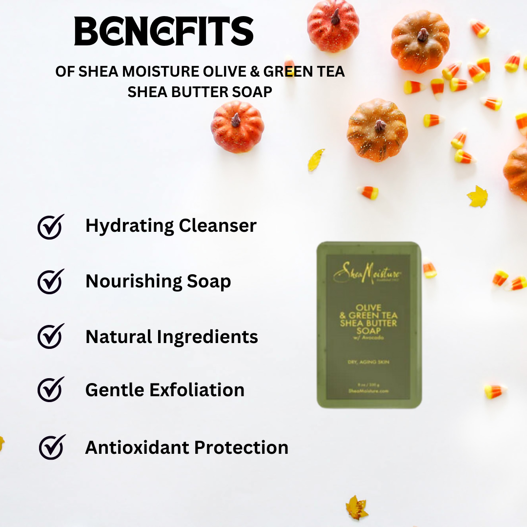 Shea Moisture Olive & Green Tea Shea Butter Soap