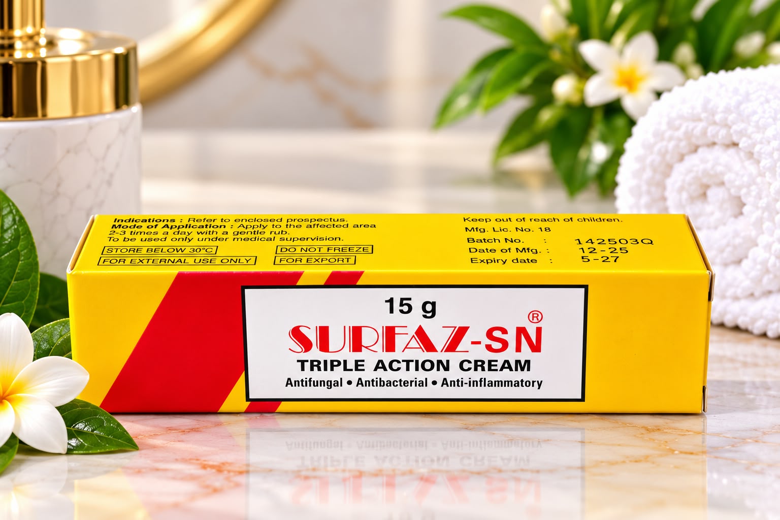 Surfaz-SN Cream 15g