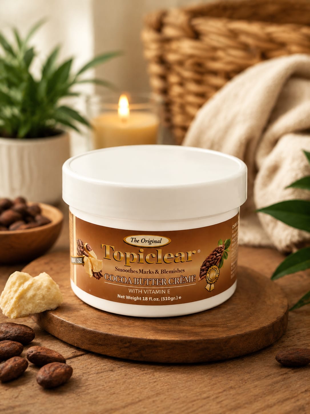 Topiclear Cocoa Butter Cream 18 oz