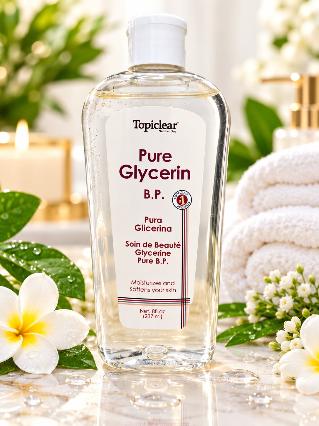 Topiclear Pure Glycerin B.P. 8 oz