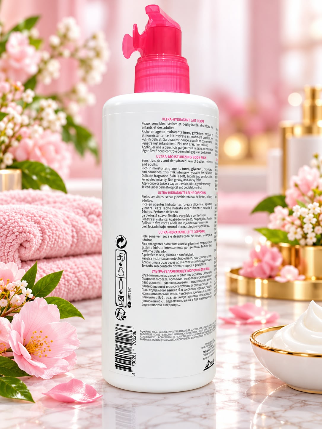 Topicrem Essentials Ultra-Moisturizing Body Milk 500 ml