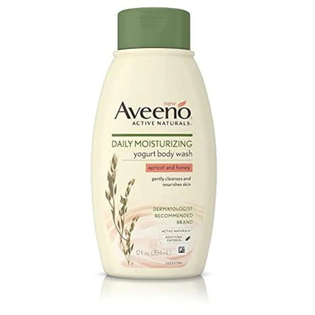 Aveeno Active Naturals Yogurt Body Wash 354ml | 12oz Aveeno