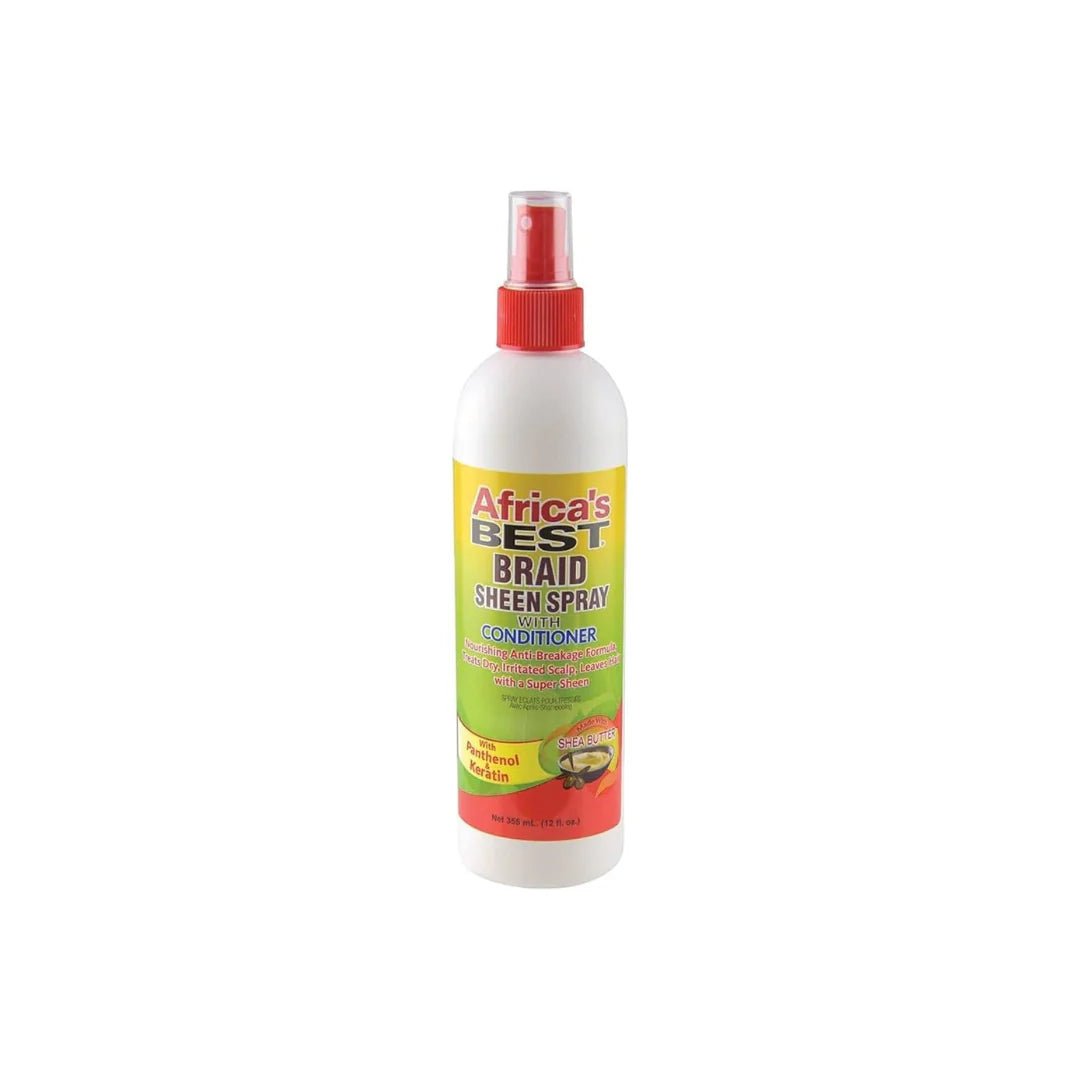 Africa's Best Braid Sheen Spray 12oz | 355ml - Pretty Cosmetics LLC